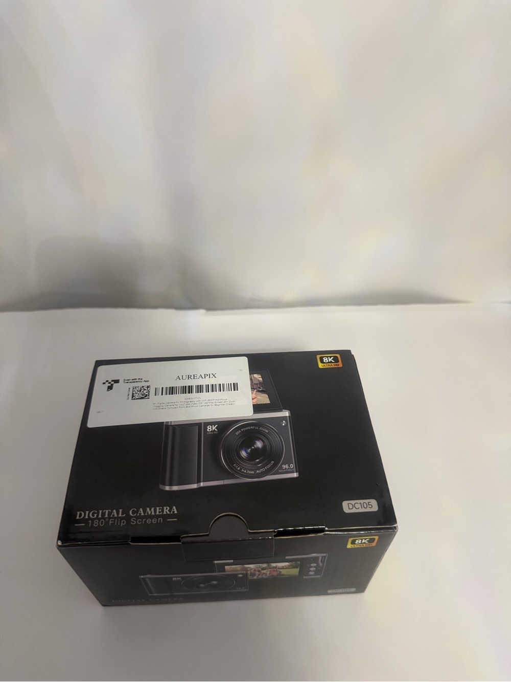 Amazon Black 8K Digital Camera Box